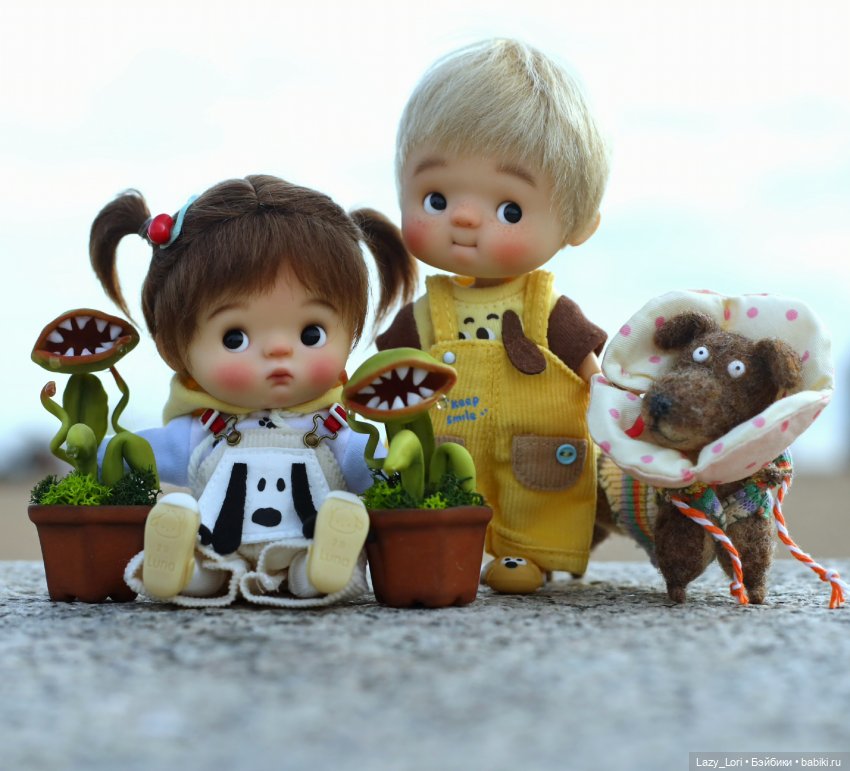 И снова любимая малышня — Домашние фото авторских кукол: личные коллекции