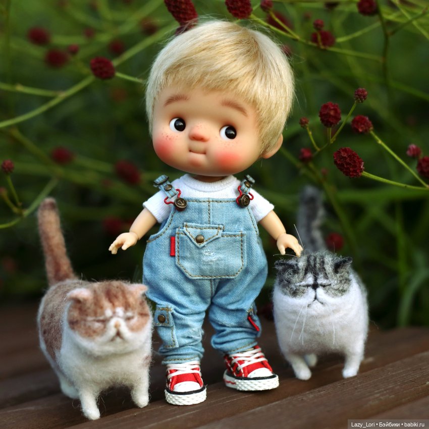 И снова любимая малышня — Домашние фото авторских кукол: личные коллекции