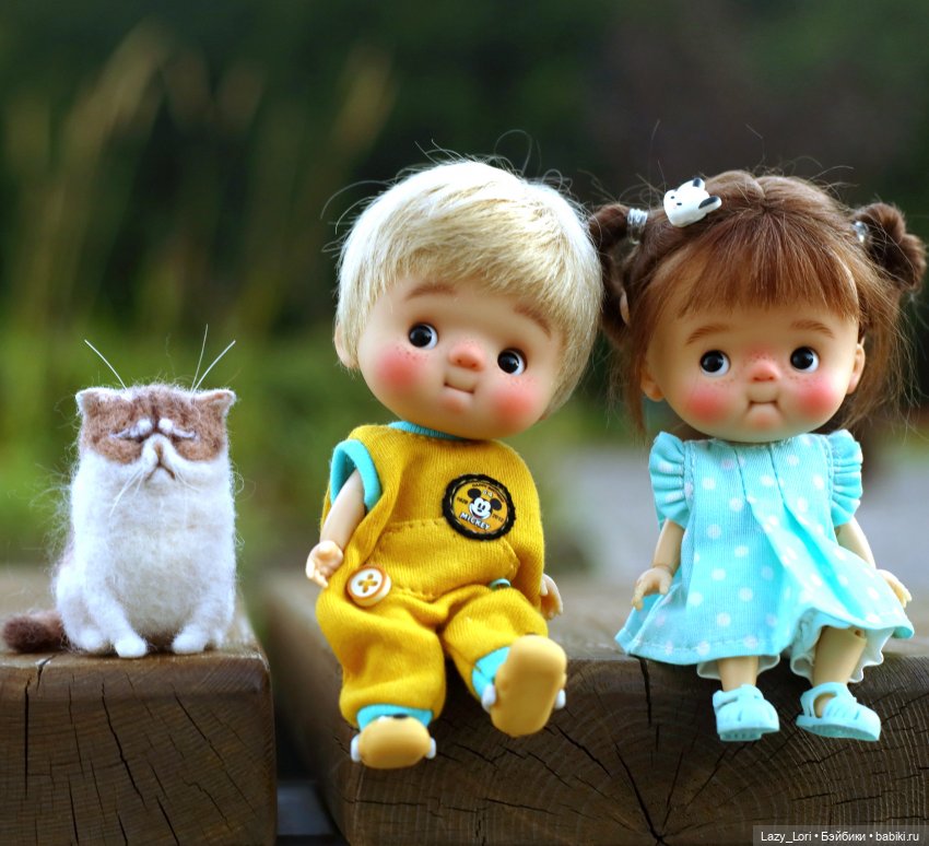 И снова любимая малышня — Домашние фото авторских кукол: личные коллекции