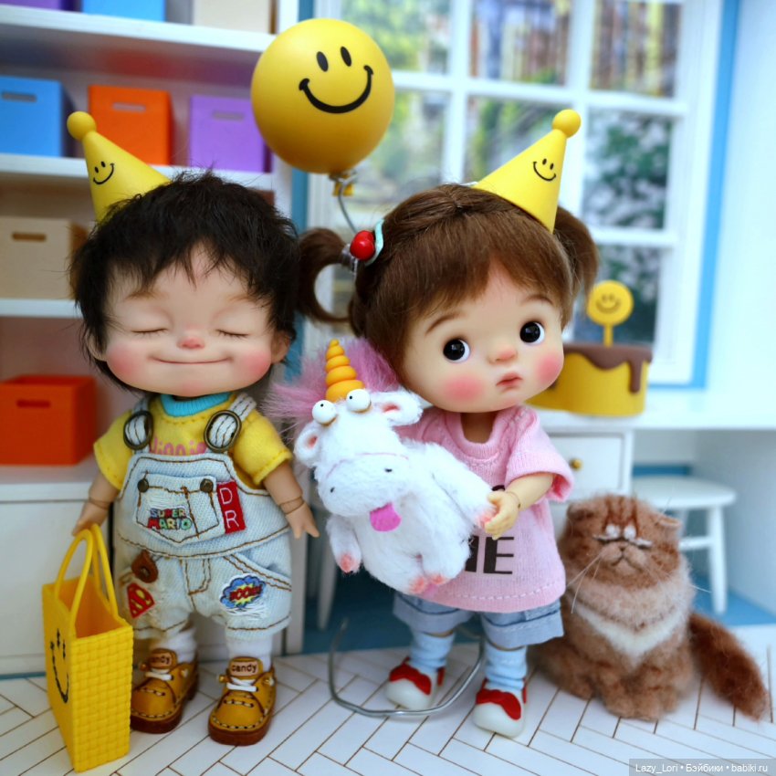 И снова любимая малышня — Домашние фото авторских кукол: личные коллекции