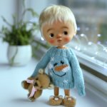 Qbaby mini Kitty dark tan fullset