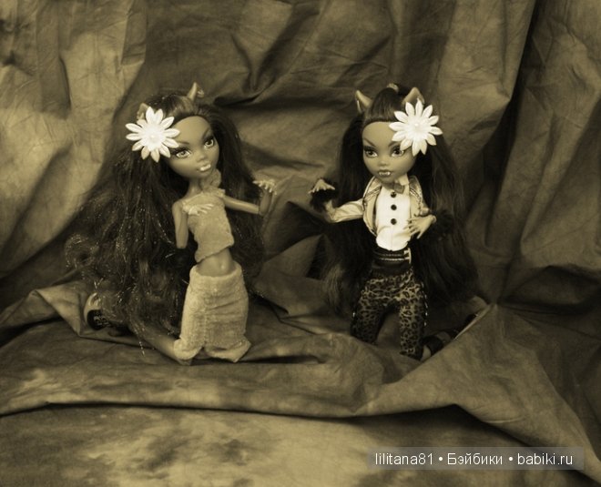 Кукляшки - Монстряшки. Часть третья сёстры Вульф и звезда экрана Гулия (фото 4)