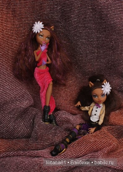 Кукляшки - Монстряшки. Часть третья сёстры Вульф и звезда экрана Гулия (фото 6)