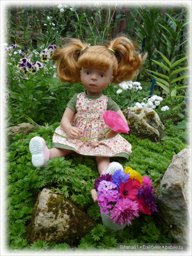 Букашки на природе — Куклы Sylvia Natterer (Сильвия Наттерер): Gotz (фото 5)