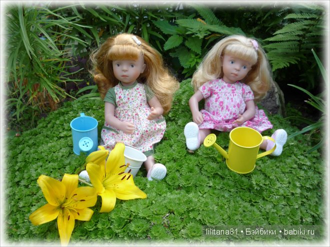 Букашки на природе — Куклы Sylvia Natterer (Сильвия Наттерер): Gotz (фото 2)