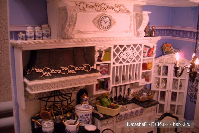 Мой домик мечты. Кукольная миниатюра в масштабе 1:12 кухня
