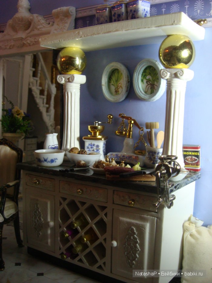 Мой домик мечты. Кукольная миниатюра в масштабе 1:12 кухня (фото 3)