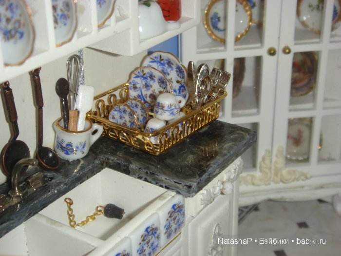 Мой домик мечты. Кукольная миниатюра в масштабе 1:12 кухня