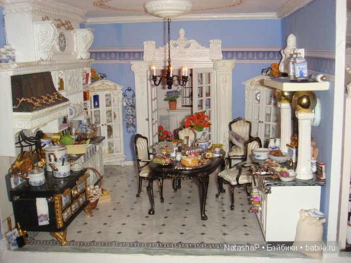 Мой домик мечты. Кукольная миниатюра в масштабе 1:12 кухня