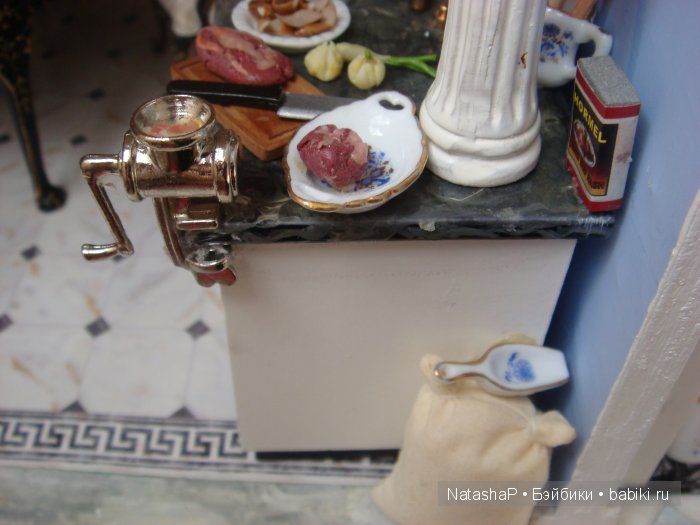 Мой домик мечты. Кукольная миниатюра в масштабе 1:12 кухня (фото 6)