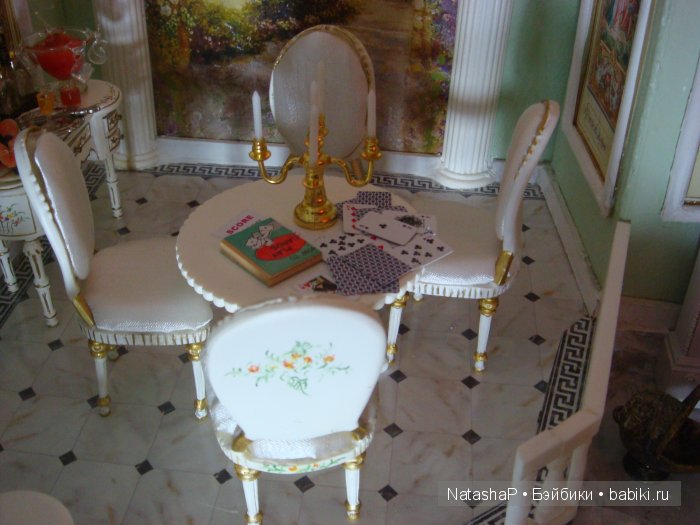 Мой дом мечты. Кукольная миниатюра в масштабе 1:12 гостиная (фото 10)