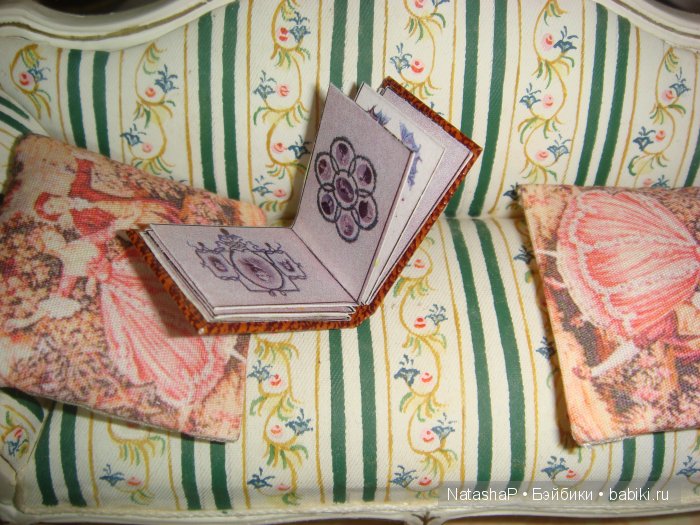 Мой дом мечты. Кукольная миниатюра в масштабе 1:12 гостиная