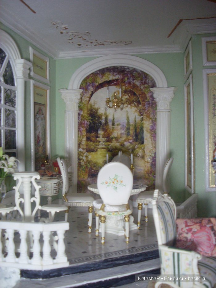 Мой дом мечты. Кукольная миниатюра в масштабе 1:12 гостиная (фото 7)