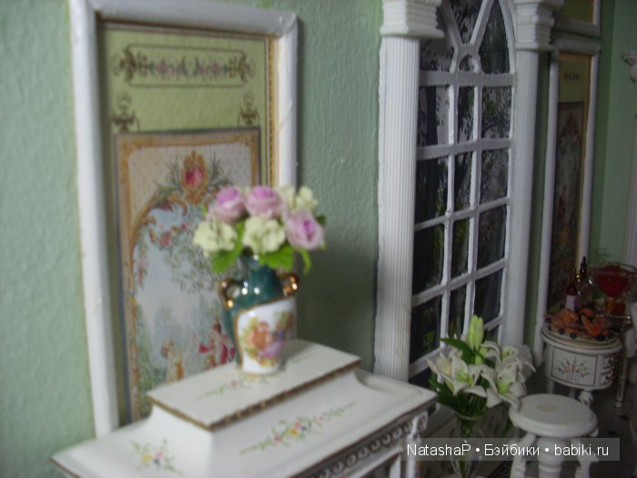 Мой дом мечты. Кукольная миниатюра в масштабе 1:12 гостиная