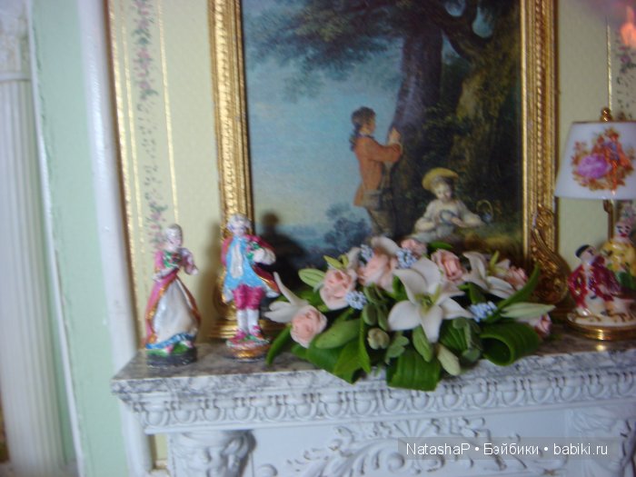 Мой дом мечты. Кукольная миниатюра в масштабе 1:12 гостиная (фото 6)