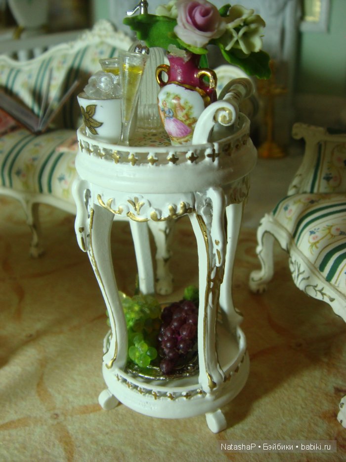 Мой дом мечты. Кукольная миниатюра в масштабе 1:12 гостиная