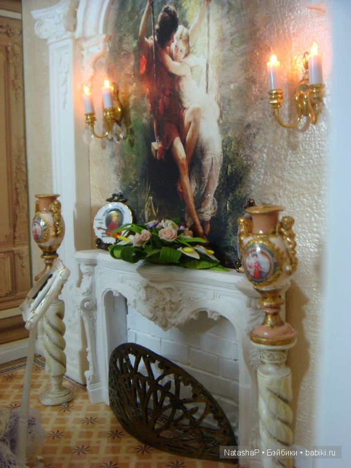 Мой домик мечты. Кукольная миниатюра в масштабе 1:12 музыкальный салон