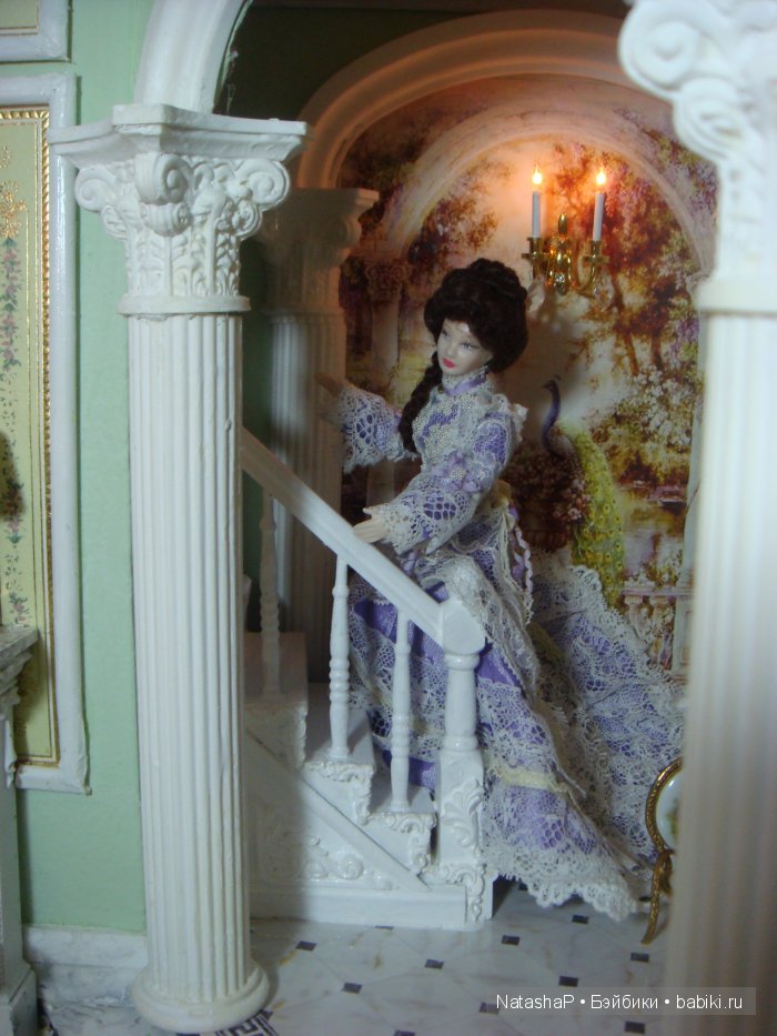 Мой домик мечты. Кукольная миниатюра в масштабе 1:12 музыкальный салон