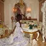 Мой домик мечты. Кукольная миниатюра в масштабе 1:12 музыкальный салон