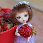 Клубничное лето (фотоистория в стихах). Fairyland, pukifee Luna