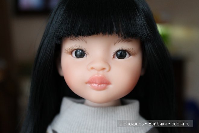 Восточная красота крупным планом. Кукла Paola Reina