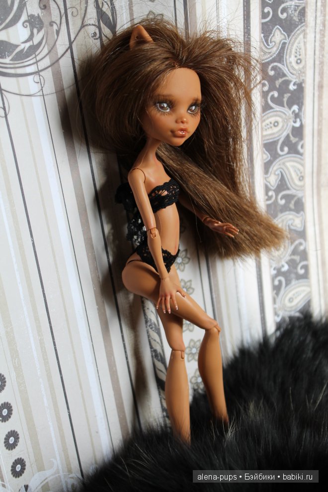 Моя монстрочка — ООАК Monster High и Ever After High: репейнт (фото 4)