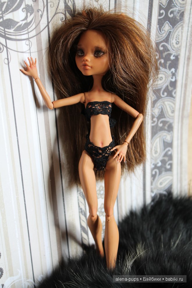 Моя монстрочка — ООАК Monster High и Ever After High: репейнт (фото 3)