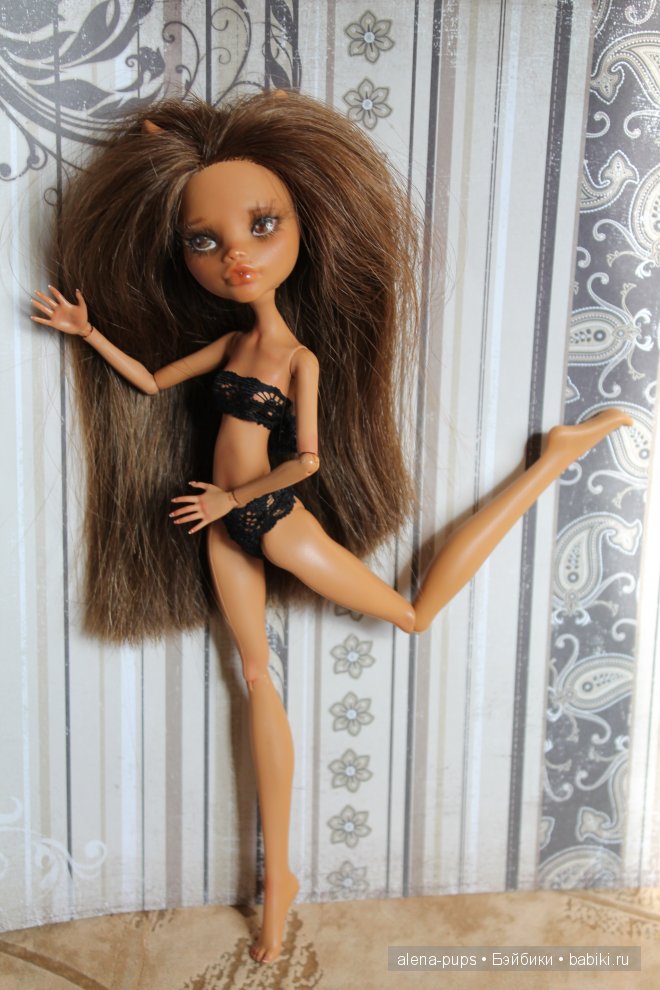 Моя монстрочка — ООАК Monster High и Ever After High: репейнт (фото 5)