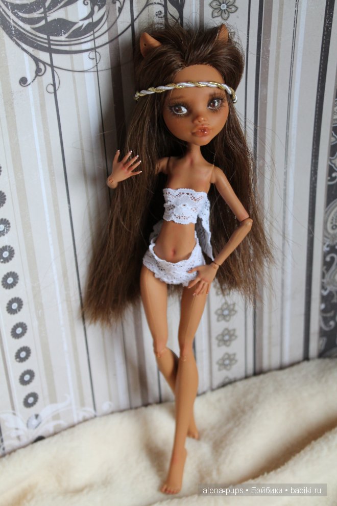 Моя монстрочка — ООАК Monster High и Ever After High: репейнт (фото 7)