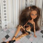 Что нужно для счастья монстрочке? Туфельки и комбинезончик!!! Монстер Хай ООАК Силуковой Маши