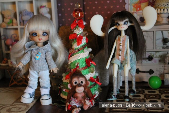 Как мои девчонки елку наряжали (фото 6)