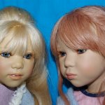 Сравниваем кукол Annette Himstedt 2002 и 2004 года. Efi, Pauline