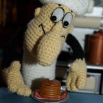 Как Кржемелик готовил вкусный сюрприз для Вахмурки. Вязанные куклы