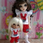 Летние комплекты из трикотажа на tiny и yosd.