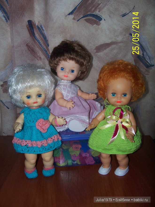 Моя коллекция винтажных куколок СССР