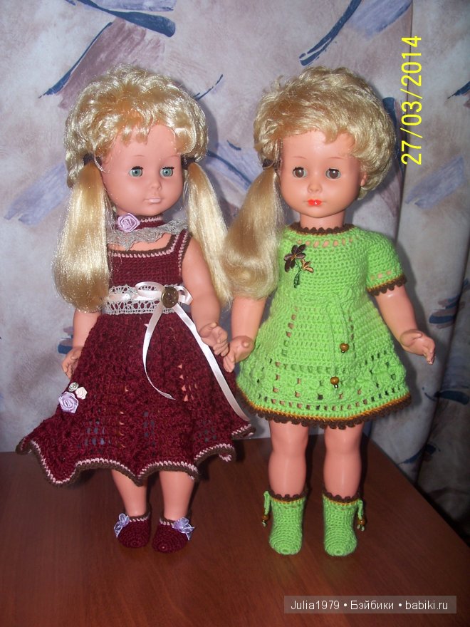 Моя коллекция винтажных куколок СССР