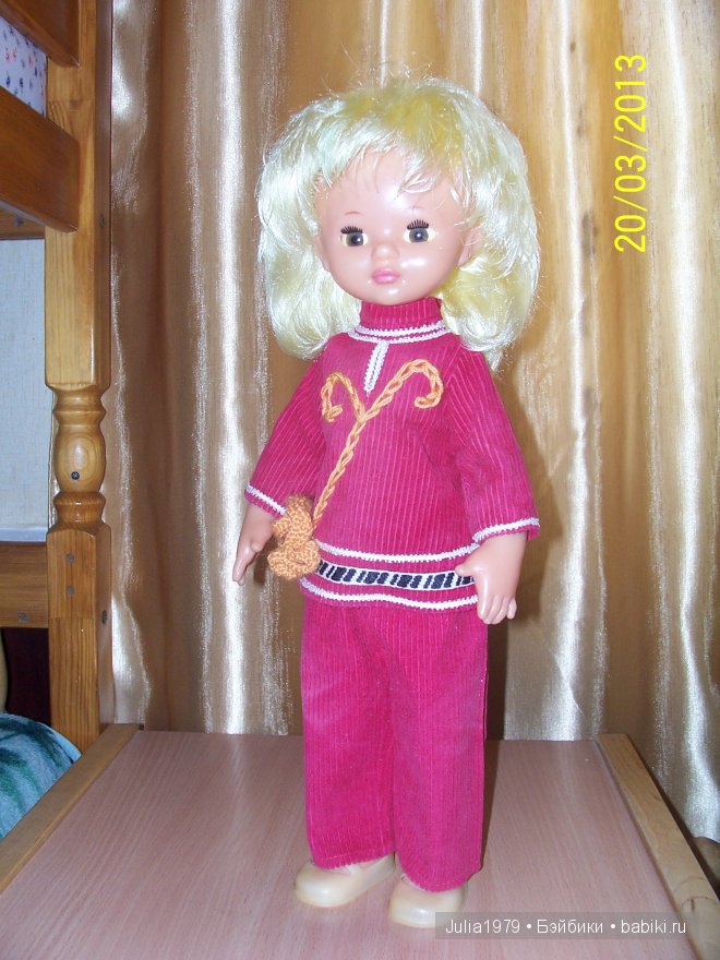 Моя коллекция винтажных куколок СССР (фото 6)