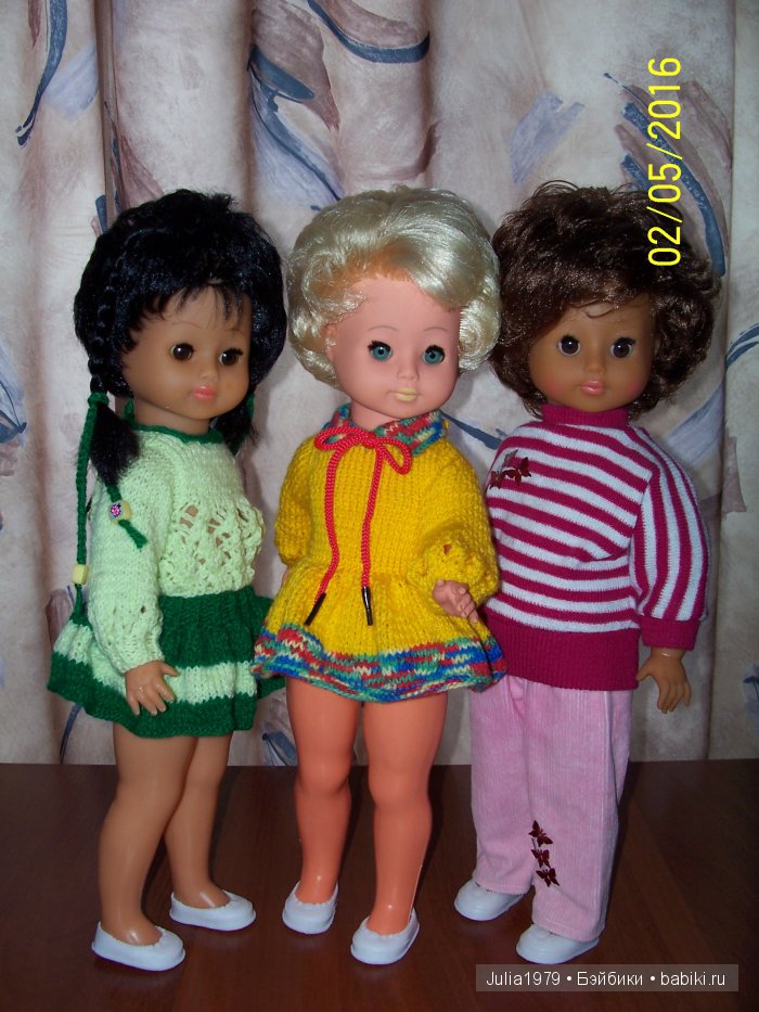Моя коллекция винтажных куколок часть 2-я