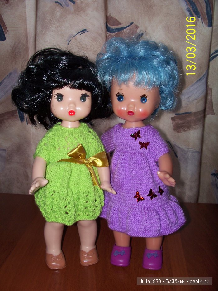 Моя коллекция винтажных куколок часть 2-я