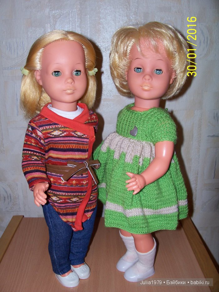 Моя коллекция винтажных куколок часть 2-я