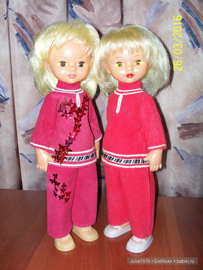 Моя коллекция винтажных куколок часть 2-я