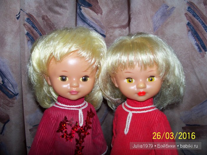 Моя коллекция винтажных куколок часть 2-я
