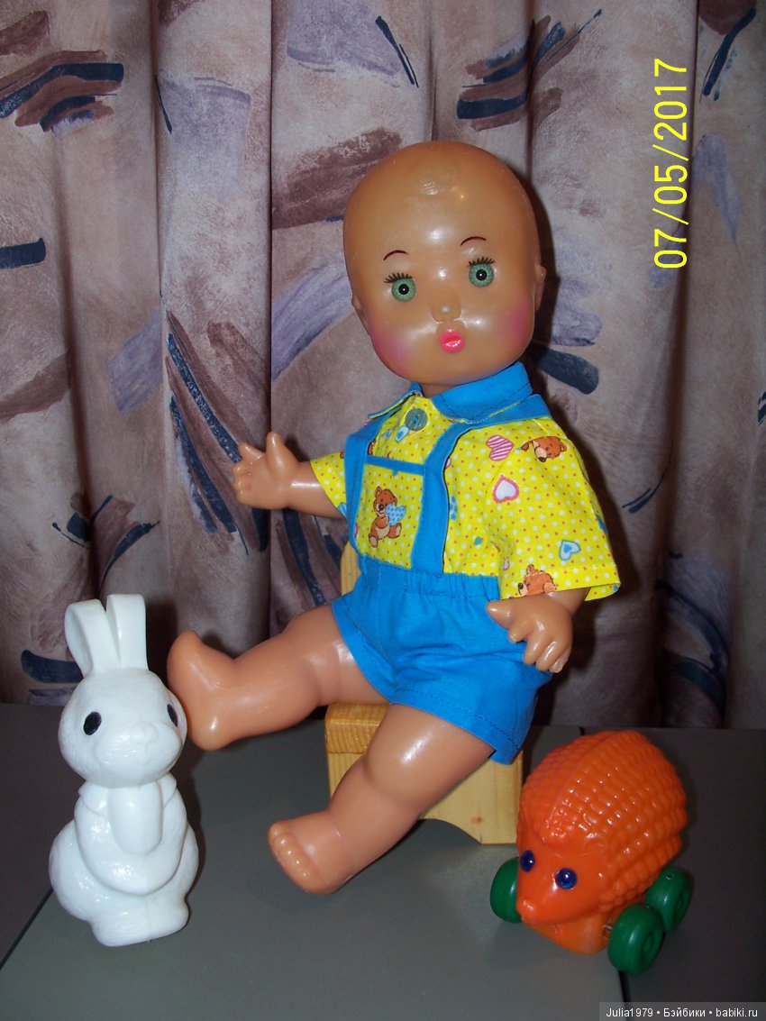 Моя коллекция винтажных куколок и игрушек часть 3-я