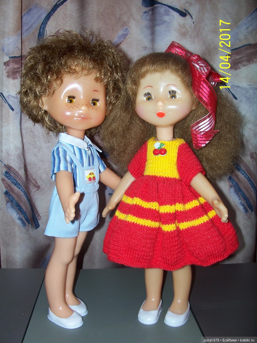 Моя коллекция винтажных куколок и игрушек часть 3-я