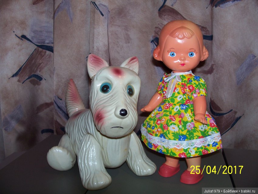 Моя коллекция винтажных куколок и игрушек часть 3-я