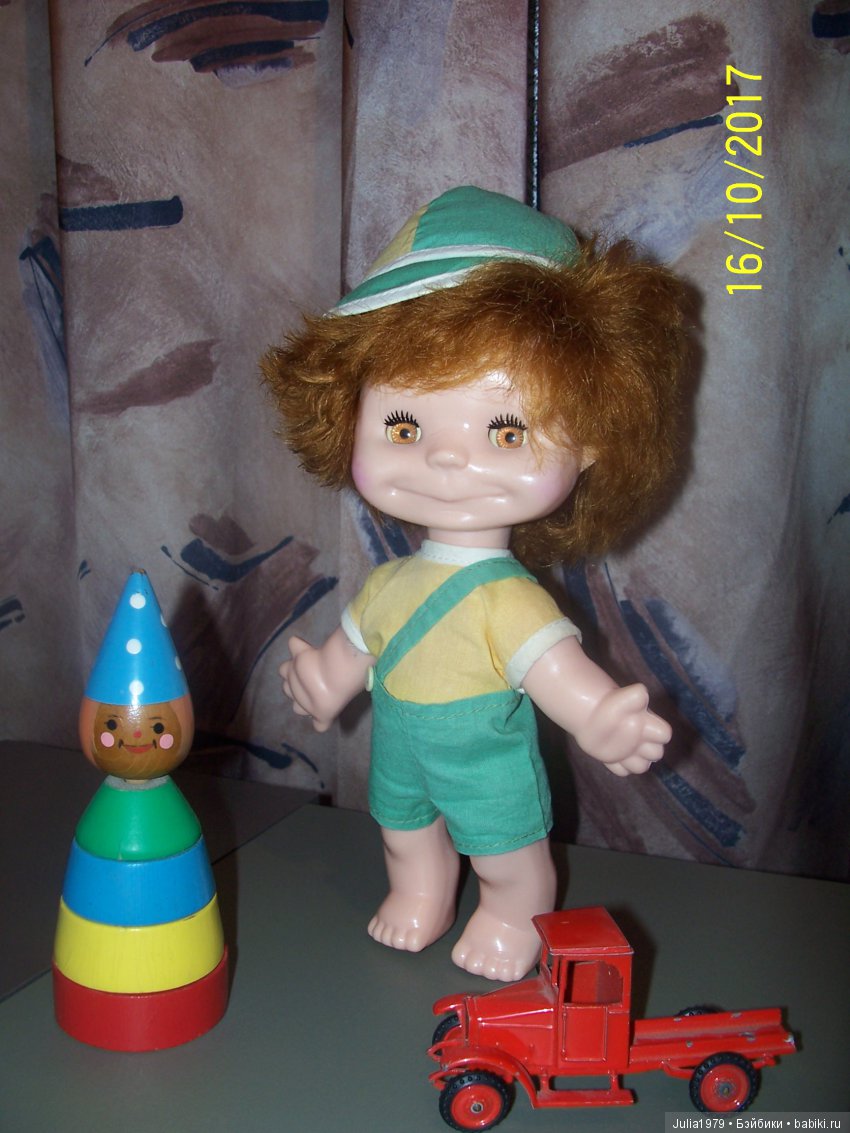 Моя коллекция винтажных куколок и игрушек часть 3-я