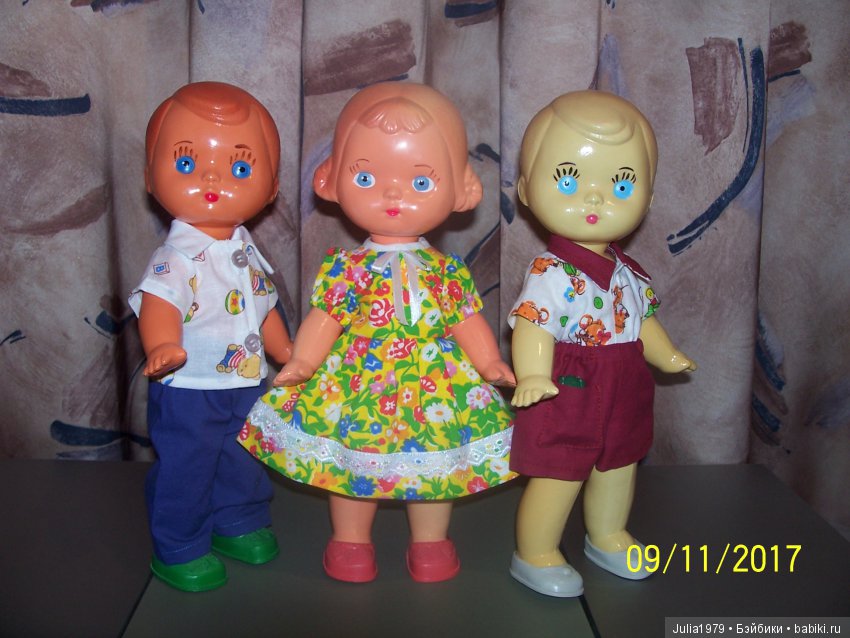 Моя коллекция винтажных куколок и игрушек часть 3-я