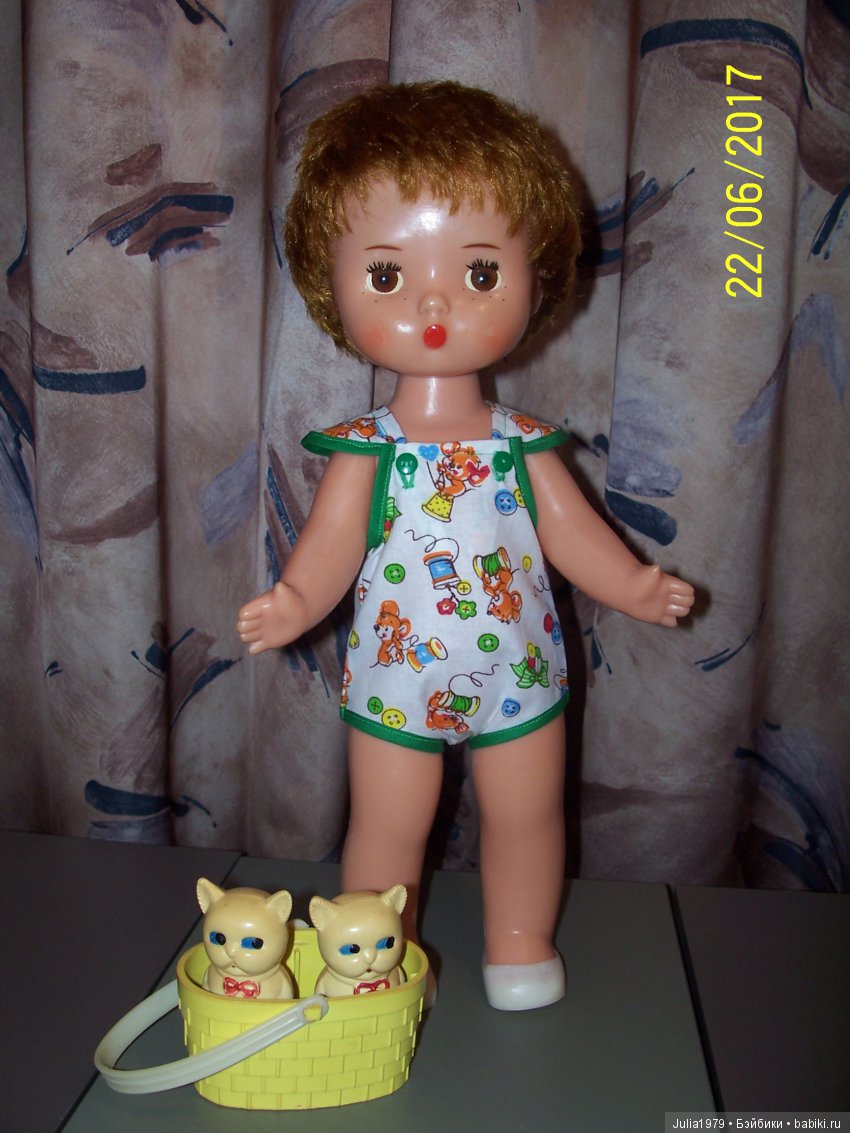 Моя коллекция винтажных куколок и игрушек часть 3-я