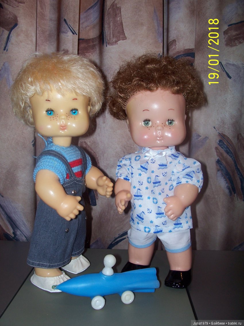 Моя коллекция винтажных куколок и игрушек часть 3-я