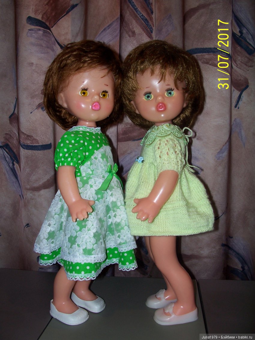 Моя коллекция винтажных куколок и игрушек часть 3-я